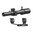 ARROWHEAD LPVO 1-6x24 SFP ILL Guerrilla Dot MOA rosso, nero con montatura