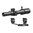 ARROWHEAD LPVO 1-8x24 SFP illuminato GUERRILLA DOT BDC-RED nero con attacco