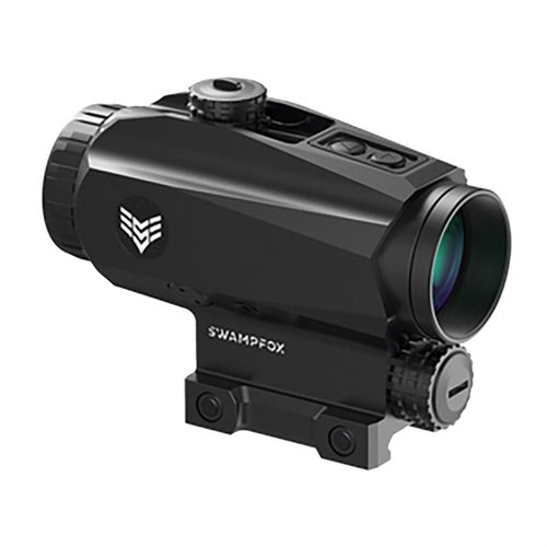 Il Trihawk 3X30mm offre un campo visivo super ampio di 52ft a 100 yard, con ottima eye relief e reticolo Trident per acquisizione veloce e ingaggi a media distanza.