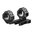 Attacco per RMR 30MM 1,6" 45°, nero