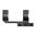 Attacco per RMR 30MM 1,6" 45°, nero