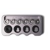 Il sistema ZERO Modular Shellholder offre massima consistenza e ripetibilità nella ricarica, con inserti in acciaio inox per una regolazione precisa dello shoulder bump.