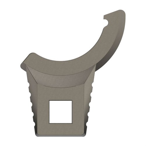 Chiave a cricchetto MASTER-FIT 2" di REAL AVID, in acciaio inox rivestito in titanio, offre una presa sicura e senza slittamenti per un serraggio preciso.