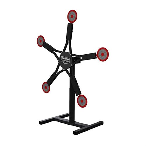 Il TEXAS STAR PLINKING TARGET è ideale per pistole, fucili e fucili a pompa, con un'altezza di 4 piedi e target da 6" in AR500, facile da trasportare e ripristinare.