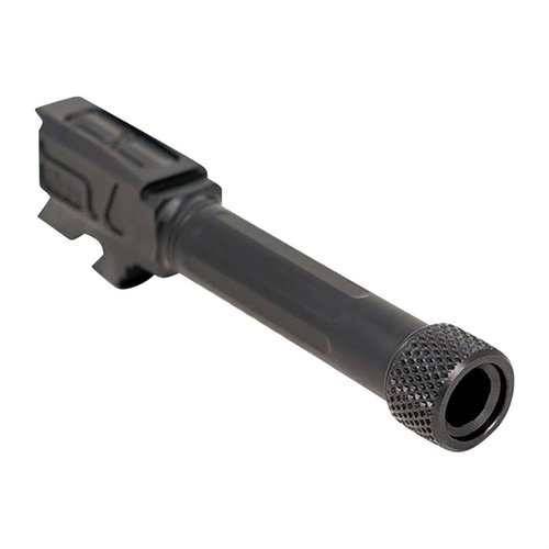 I tubi Faxon Match per Glock® 43/43X sono realizzati in acciaio inossidabile 416-R, con finitura nera, tolleranze superiori e compatibilità con vari tipi di munizioni.