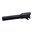 9MM LUGER 3,7" passo 1:10 non filettata acciaio inox canna scanalata nera