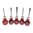 #107R Set mini da intaglio palmare, 5 pezzi
