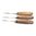 Set 3 pezzi veiner V piegati 60°