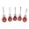 #107M Set intaglio legno palmare sub-mini 5 pezzi