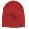 Berretto in maglia rosso