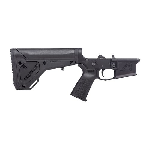 Il M4E1 Complete Lower Receiver offre una base perfetta per il tuo AR15, con MOE® Grip, UBR® Gen2 Stock e parti di alta qualità in alluminio 7075-T6.