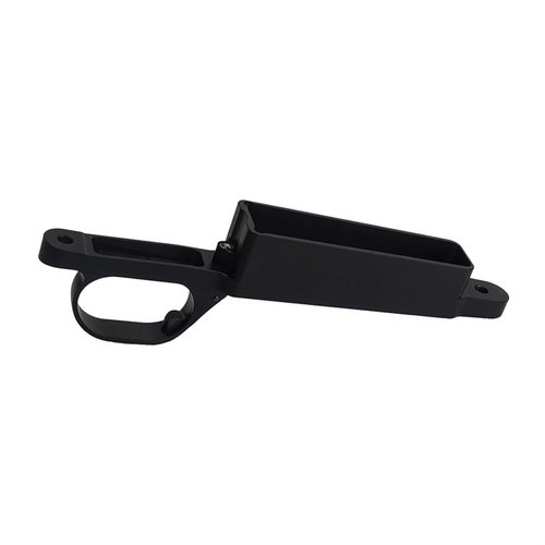 Il Hunter DBM Bottom Metal offre un design elegante e resistente, compatibile con i caricatori Hawkins Flush, ideale per azioni Remington 700 e cloni.