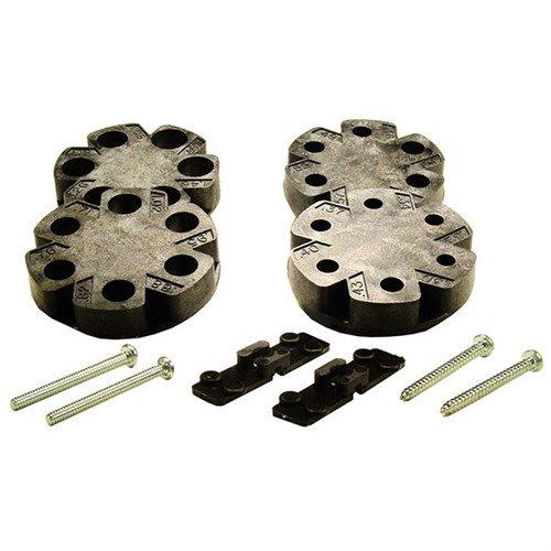 Il Lee Double Disk Kit aumenta la capacità del misuratore di polvere consentendo l'uso di due dischi sovrapposti e permettendo regolazioni molto precise.