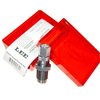 La Die Lee Powder Thru per 38 Special carica la cartuccia mentre espande l'orlo, compatibile con adattatore a imbuto e misuratori Auto Disk.