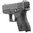 Grip in gomma nera per Glock 43