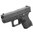 Impugnatura granulata nera per Glock 43
