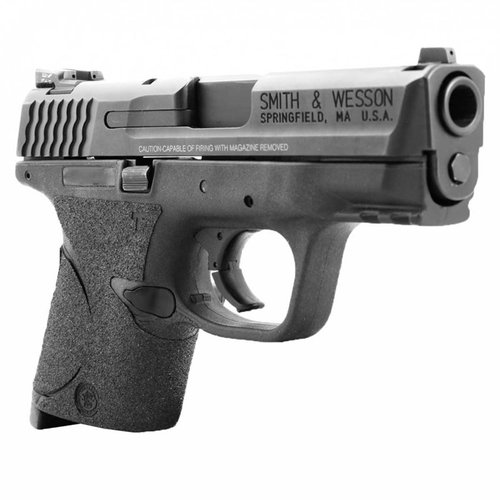 Il Talon S&W M&P Compact Small Backstrap Grip Tape offre una presa migliorata, facile da applicare e rimuovere, senza danneggiare l'arma, disponibile in nero.