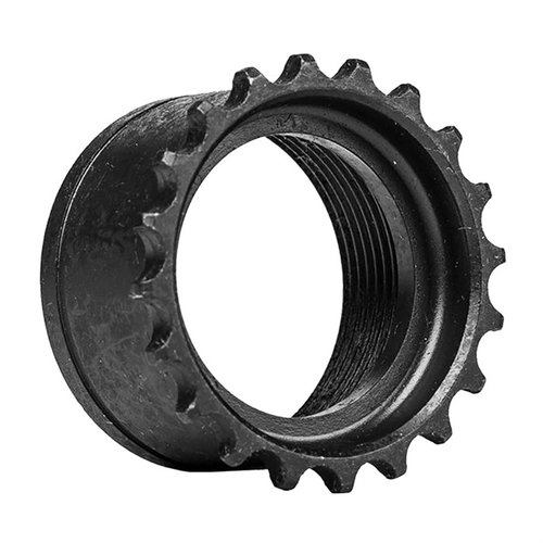 Il STANDARD BARREL NUT per AR-15 di AERO PRECISION è progettato per ricevitori superiori AR15, leggero (1.2 oz) e con rivestimento mil-spec per una durata superiore.