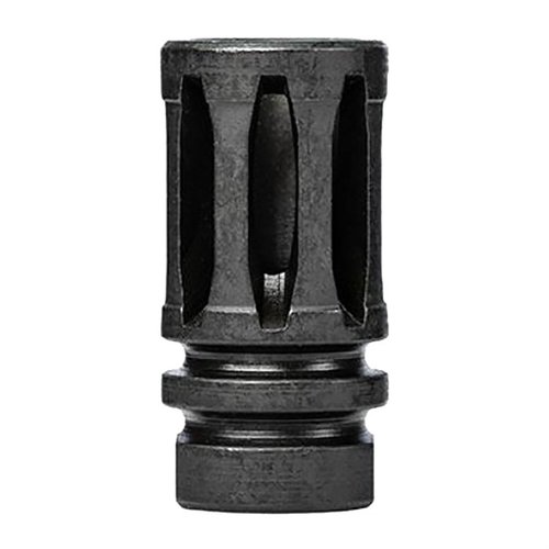 Il Flash Hider A2 Birdcage per AR .308 offre uno stile classico, riduce il bagliore del tiro e è realizzato negli USA con filettatura 5/8x24" per calibri .30.