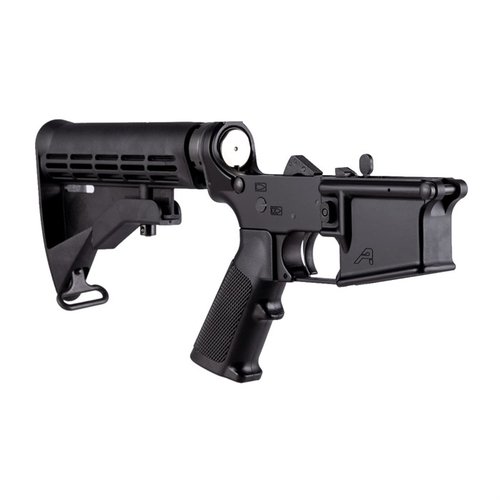 Il ricevitore inferiore completo Aero Precision AR-15 è la base ideale per il tuo fucile AR-15 personalizzato, con tutti i componenti già installati.