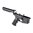 Receiver inferiore carabina completo con impugnatura A2 e senza calcio per AR-15, nero