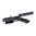 Lower completo per pistola M4E1 con impugnatura A2, senza brace, per AR-15, nero