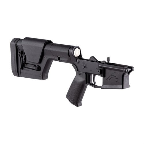 Il M4E1 Lower Completo di Aero Precision offre una base perfetta per il tuo AR15, con MOE® Grip, PRS® Gen3 Stock e compatibilità con parti mil-spec.