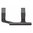 Supporto ultraleggero per ottica 34 mm esteso nero