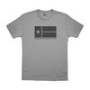 T-shirt Lone Star in cotone, colore Athletic Heather, taglia XL