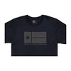 T-shirt da uomo LONE STAR in cotone, blu navy, taglia S