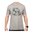 T-shirt Burro in cotone MD argento