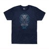 T-shirt Sugar Skull Blend M Blu Navy mélange