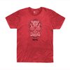 T-shirt SUGAR SKULL BLEND XL rosso mélange