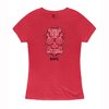 T-shirt donna Sugar Skull Blend rosso mélange, M
