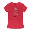 T-SHIRT DONNA SUGAR SKULL BLEND ROSSO MELANGE 2XL