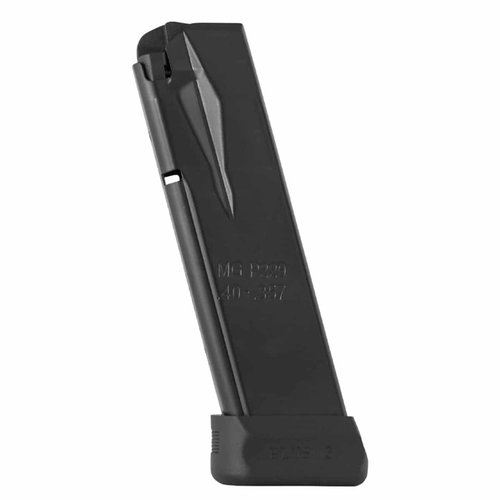 Realizzato in acciaio al carbonio certificato, questo caricatore SIG P229 da 14 colpi è resistente e senza giunzioni, ideale per prestazioni affidabili.