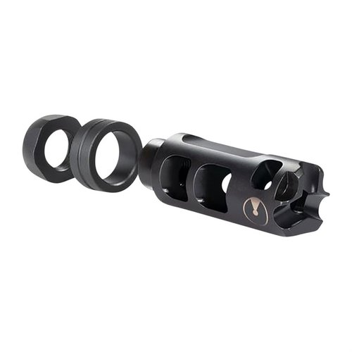 Il compensatore Ultradyne Pulse 5.56/.223 riduce il rinculo e l'innalzamento della volata, migliorando l'accuratezza e garantendo prestazioni affidabili.