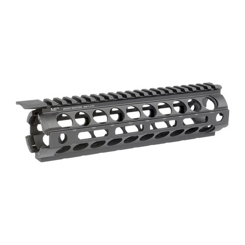 Migliora la tua AR-15 con il handguard free-float M-LOK di Midwest Industries, installazione rapida, compatibilità M-LOK e design in alluminio 6061.