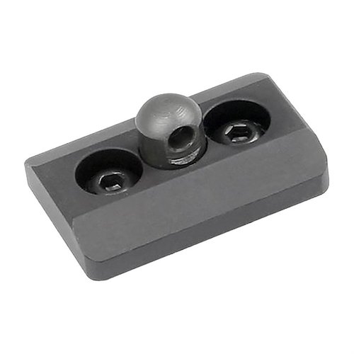 L'adattatore per bipod M-LOK della Midwest Industries è realizzato in alluminio 6061, con un supporto in acciaio, per una stabilità ottimale e una garanzia a vita.