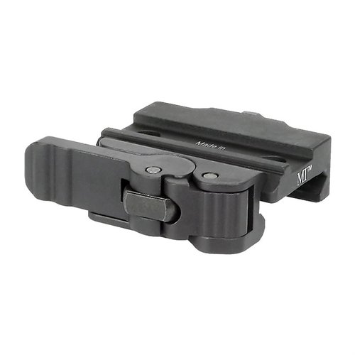 Il QD Optic Mount di Midwest Industries per bipod Atlas offre un'eccezionale regolazione senza attrezzi, massima stabilità e un design leggero in alluminio anodizzato.