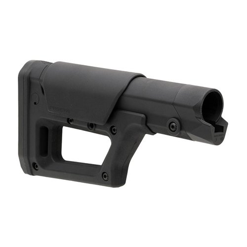 Il Magpul PRS Lite è un calcio leggero per AR-15 e AR .308, con regolazioni per altezza e lunghezza, progettato per resistere a condizioni difficili.