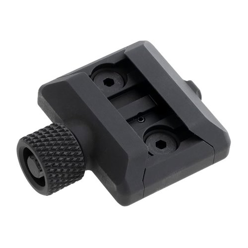 Il QR Rail Grabber di Magpul è una piastra di montaggio rapida, compatta e regolabile, progettata per superfici Picatinny e RRS/ARCA, realizzata in alluminio.