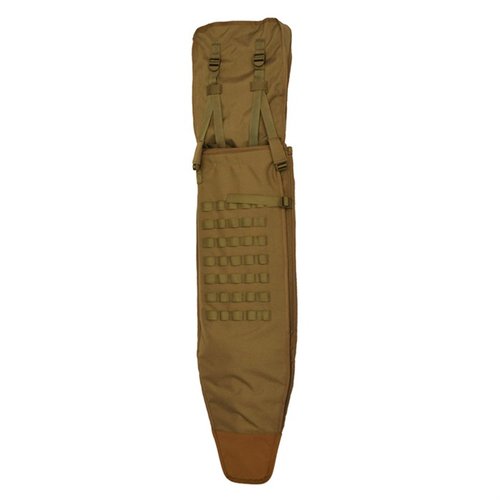Il Eberlestock A4SS Tactical Weapon Carrier offre accesso rapido al tuo fucile, con pareti rigide che mantengono aperta la scabbard anche con carico pesante.