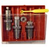 Il set di 3 die PACESETTER per .270 WSM include Full Length Sizing Die, Bullet Seating Die, Factory Crimp Die, e accessori per ricarica, compatibile con presse 7/8"-14.