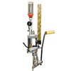 Il Pro 1000 Press di LEE PRECISION è un kit di ricarica progressivo a 3 fori, completo di pressa, dies, misuratore di polvere e sistema di alimentazione per cartucce.