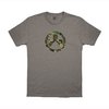 T-shirt ICON CVC mimetico Woodland 2XL Stone Gray