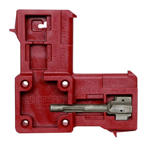 Il AK LOWER RECEIVER BLOCK di MIDWEST INDUSTRIES offre una base robusta e affidabile per migliorare la tua configurazione AK, garantendo stabilità e precisione.