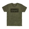 ROVER BLOCK CVC T-shirt verde oliva mélange S