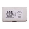 CAST 38 CAL (.358") 125GR punta arrotondata a profilo piatto, piombo, 500/confezione