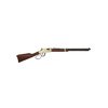 GOLDENBOY leva ad anello grande 20" 17 HMR, finitura brunita, calcio in legno, mire aperte